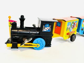 Treno vintage in latta Zig-Zag