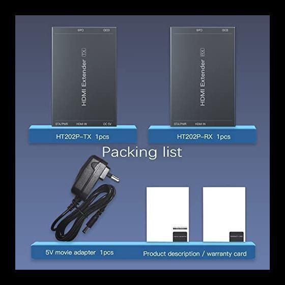 Extensor HDMI 50 Metros Ethernet