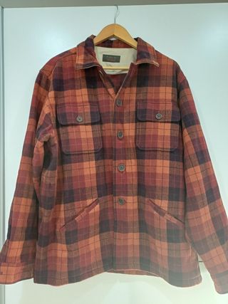 Cazadora cuadros Liberté hombre