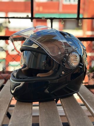 Casco Scorpion EXO-1000 AIR Negro Talla M (58cm)