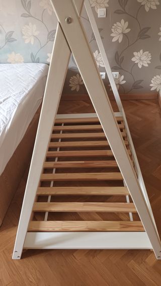 Cama Montessori Tipi Blanca 80x160 + Colchón