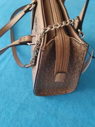 Bolso Guess Beige/Marrón