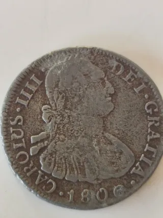 Réplica 4 Reales Carlos III 1806