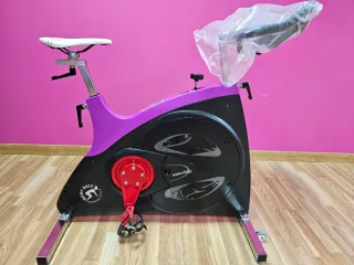 Bici de Spinning Morada