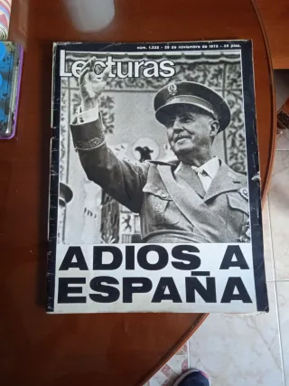 Revista Lecturas n° 1232 Adiós a España.