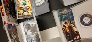 PSP lotto Giochi : Naruto, Sims 2, Godfather, Ratc