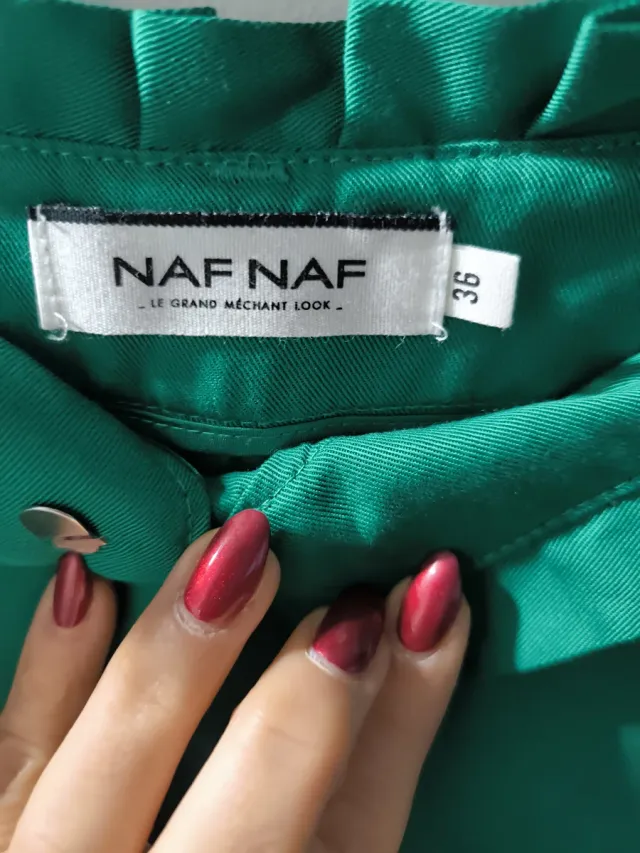 Pantalón Naf Naf verde