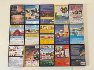 Lote 15 Películas DVD Animadas Familiares