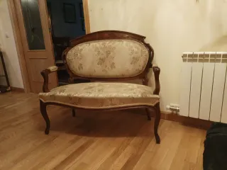 Divano in stile barocco Luigi XIV