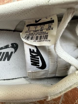 Zapatillas Nike Cortez Blancas Talla 41