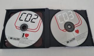 I love tecno pop 3 CD The best pop dance Blanco Y