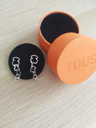 Pendientes TOUS Oso Carrusel Plata