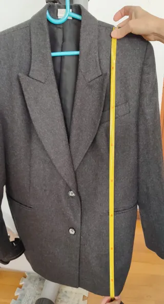 Americana mujer Lana Gris T-44