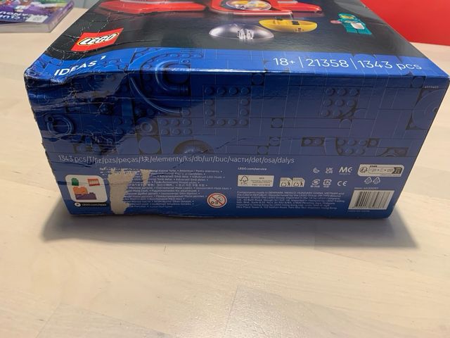 Lego 21358 máquina bolas expendedora chicles