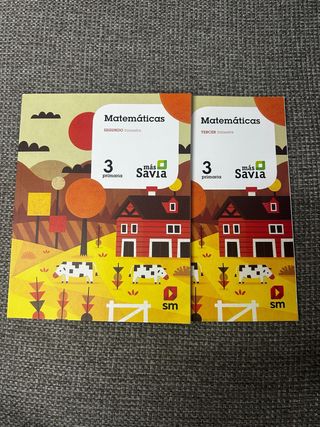Libros matemáticas tercero primaria