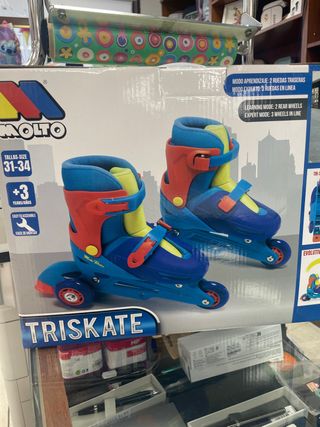 Patines Molto Triskate Talla 31-34