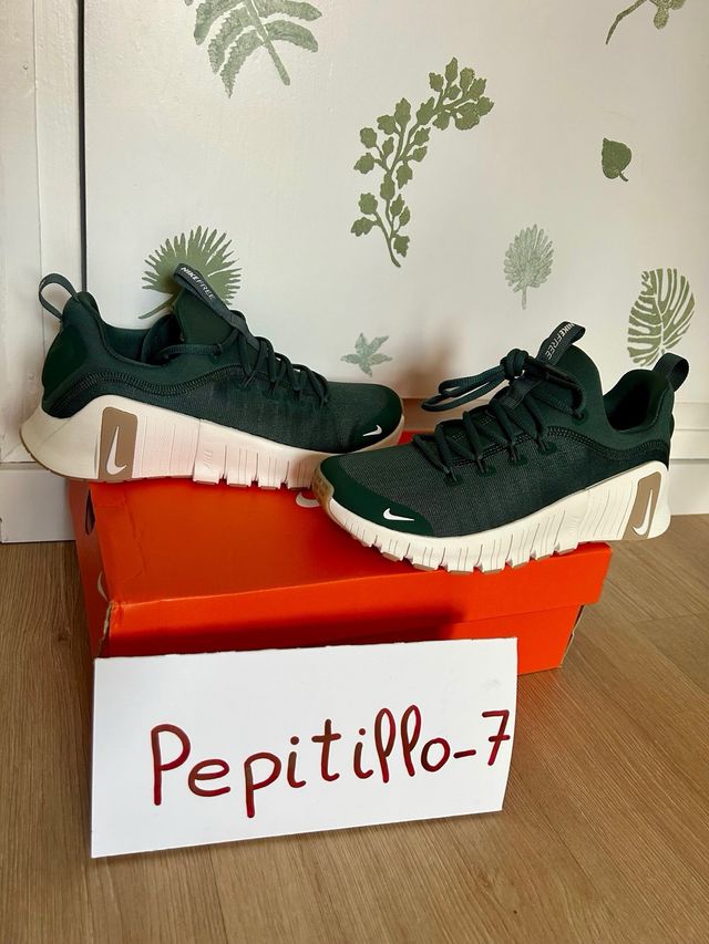 Nike Free Metcon 6 Verde/Beige