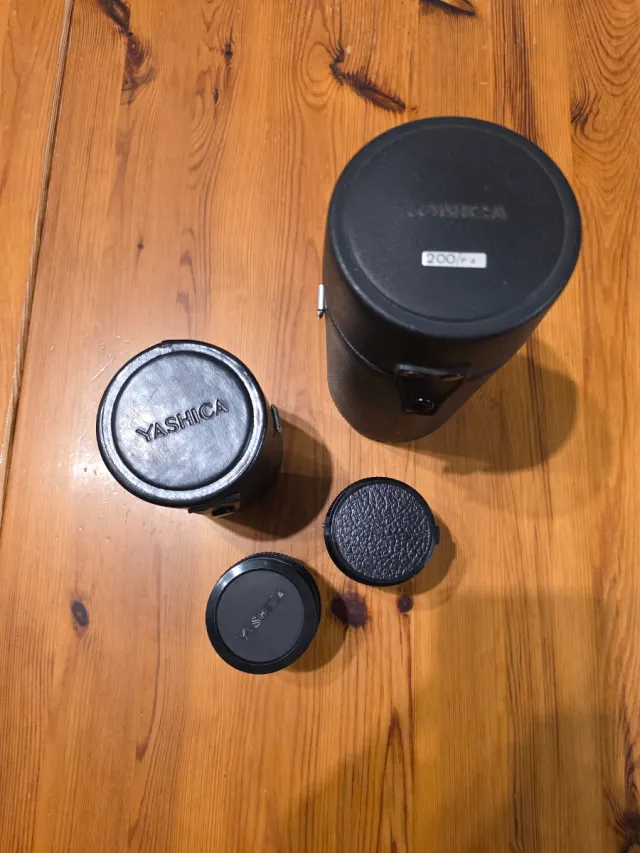 Obiettivi Konica e Yashica anni 70/80