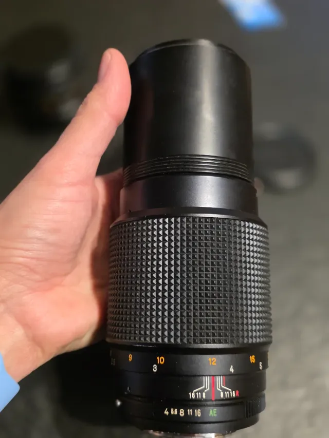 Obiettivi Konica e Yashica anni 70/80