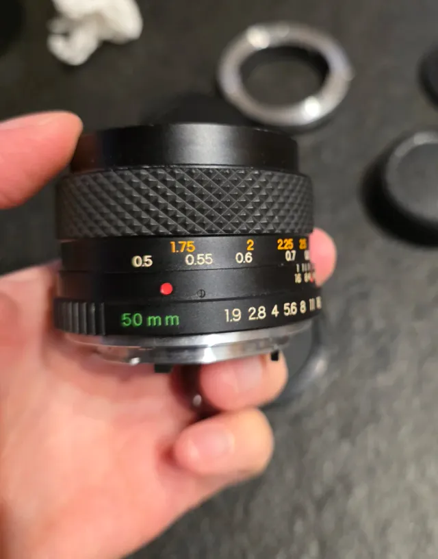 Obiettivi Konica e Yashica anni 70/80