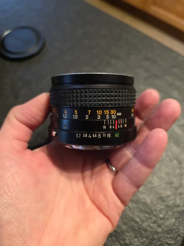 Obiettivi Konica e Yashica anni 70/80