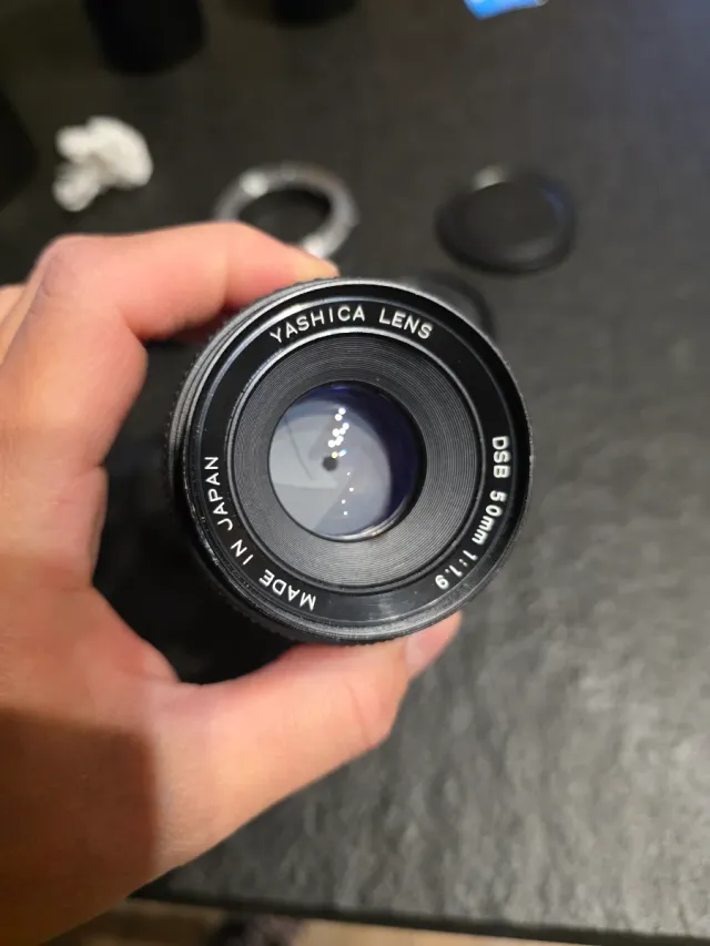 Obiettivi Konica e Yashica anni 70/80