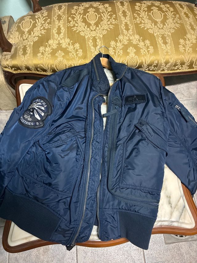 Chaqueta Bomber Alpha Industries Azul