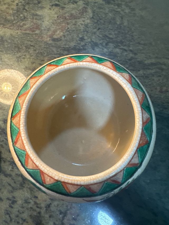 Cuenco japonés decorado