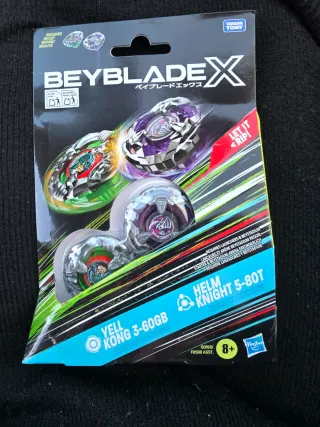 Beyblade X: Yell Kong y Helm Knight