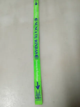 Pulsera Camino de Santiago Nunca te rindas