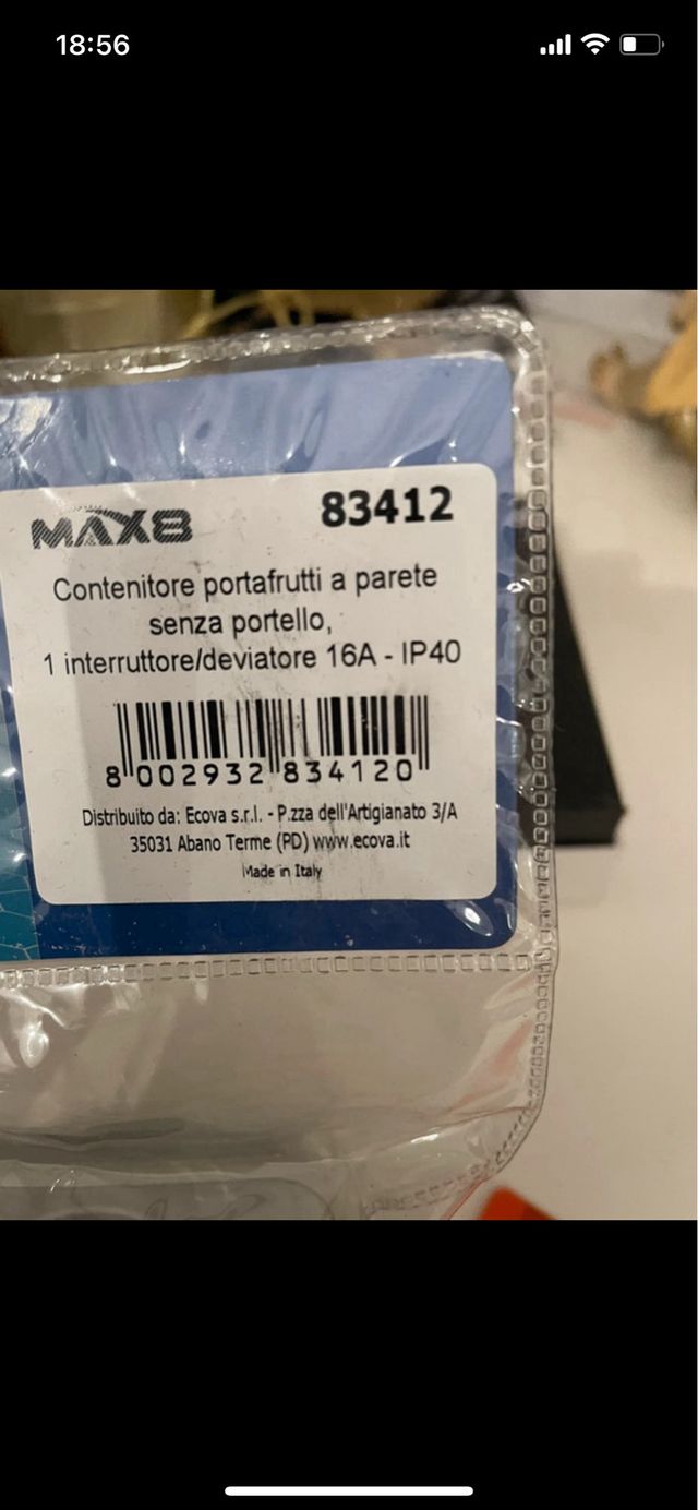 Contenitore da parete