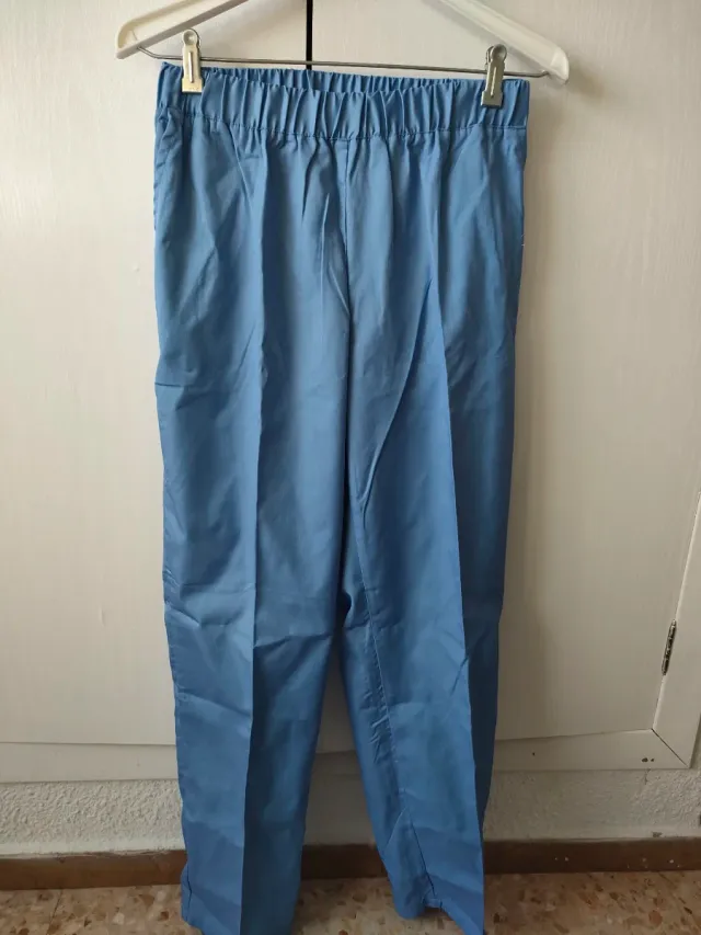 Uniforme de trabajo mujer azul