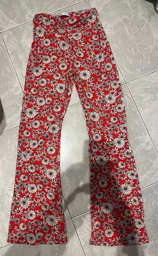 Disfraz Hippie Talla Única Multicolor