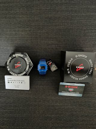 Casio G-Shock DW-5600SB-2 Skeleton Azul