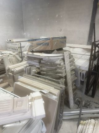 Molduras de escayola para decoración