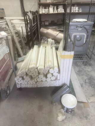 Molduras de escayola para decoración