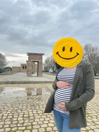 Camiseta premamá H&M rayas Talla M