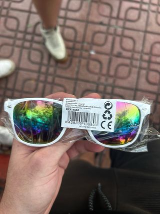 Gafas de sol WANGIDASL multicolor y blancas