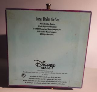 Carillon Portagioie Sirenetta Originale Disney