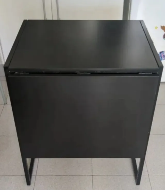 Mesa abatible MUDDUS Ikea negra