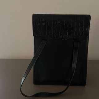 Borsa vintage pelle anni '80 cocco