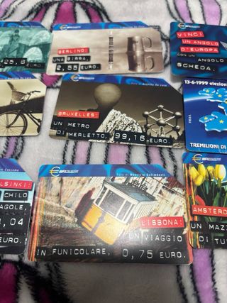 Schede telefoniche capitali d'Europa