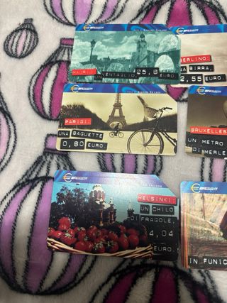 Schede telefoniche capitali d'Europa