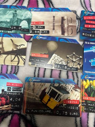 Schede telefoniche capitali d'Europa