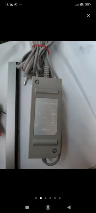 Adaptador de Nintendo Wii y antena