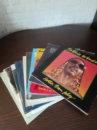 Lote 10 Discos Vinilos para Sergio