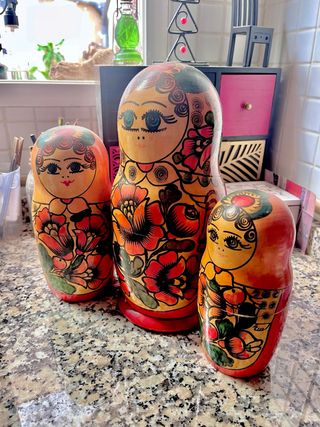 Muñecas Matrioska Rusas antiguas