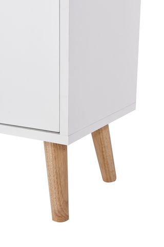 Estantería Fiano Blanca 2 Puertas