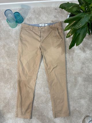 Pantaloni beige Lacoste vintage