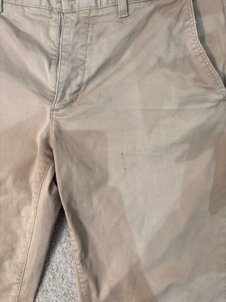 Pantaloni beige Lacoste vintage